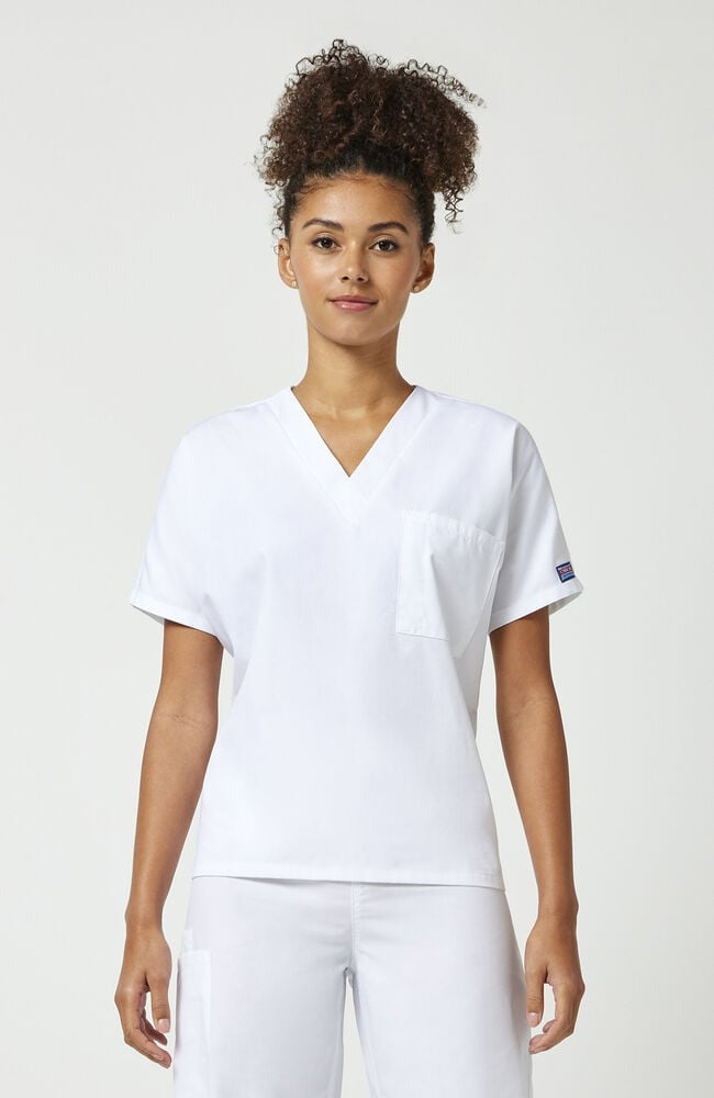 BLUSA UNISEX CHEROKEE 4777 WHTW