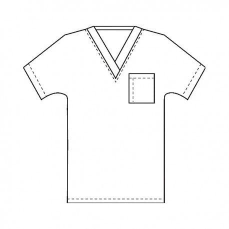 BLUSA UNISEX CHEROKEE 4777 HUNW