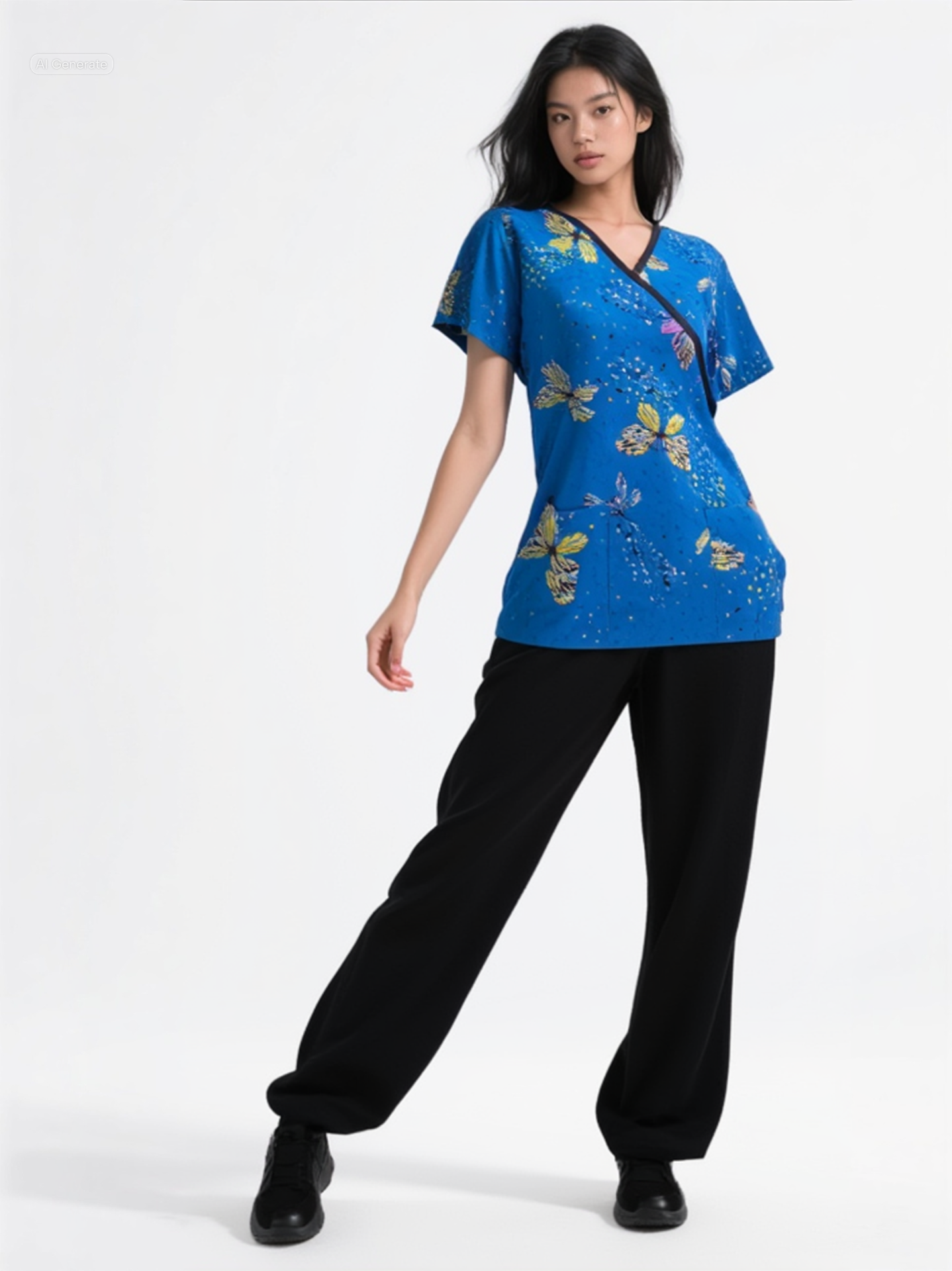 BLUSA DAMA CHEROKEE 1626C FUYO