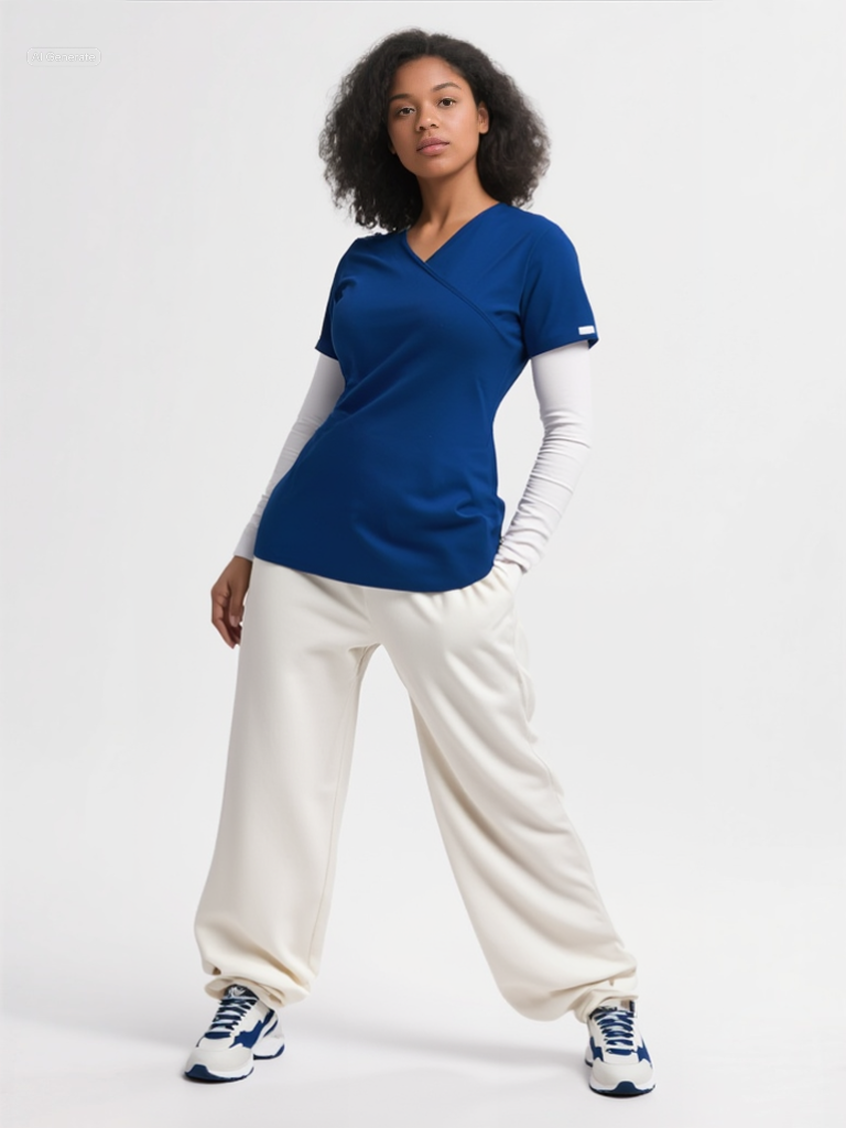 BLUSA DAMA FLEXIBLE CHEROKEE 2824 NVYB