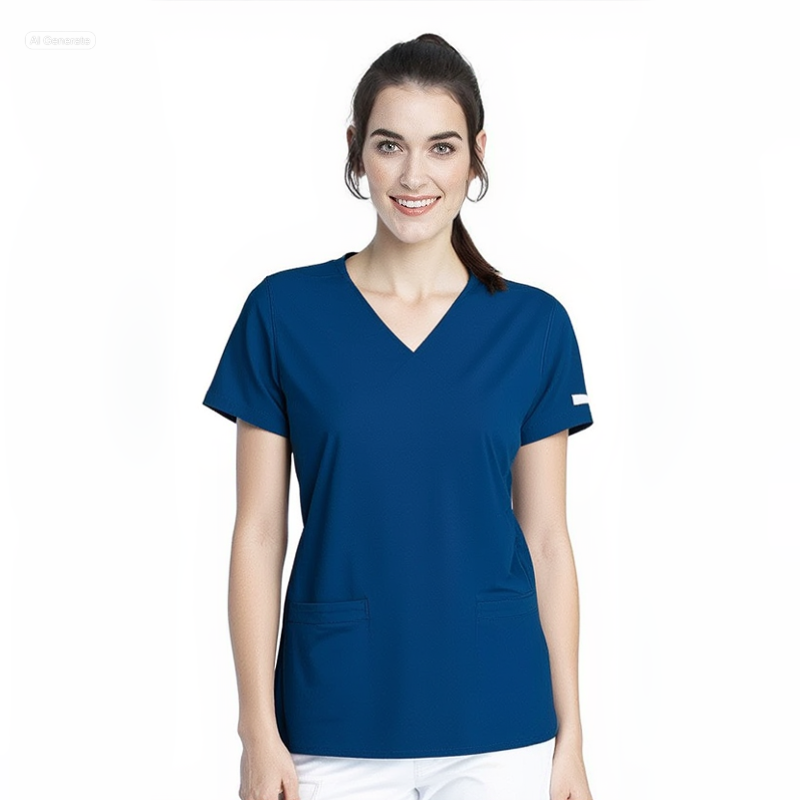 BLUSA DAMA CHEROKEE FLEXIBLE 2968 NVYB