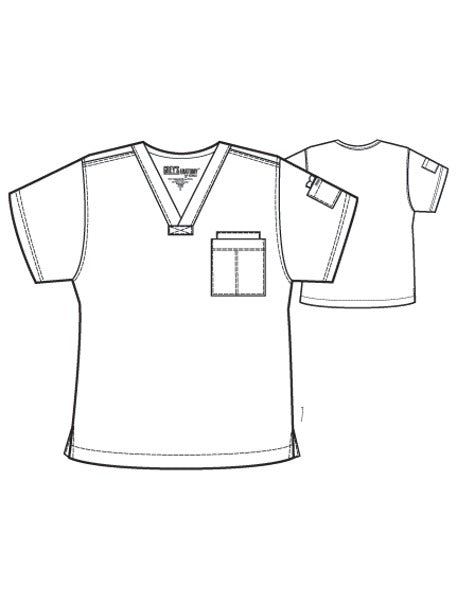 BLUSA VARON GREYS ANATOMY 0103 BLACK