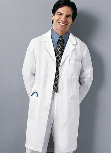 DELANTAL VARON MED MAN 1388 WHT