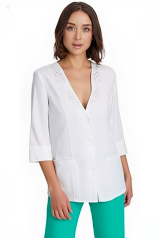 DELANTAL DAMA CHEROKEE 1491 WHTD