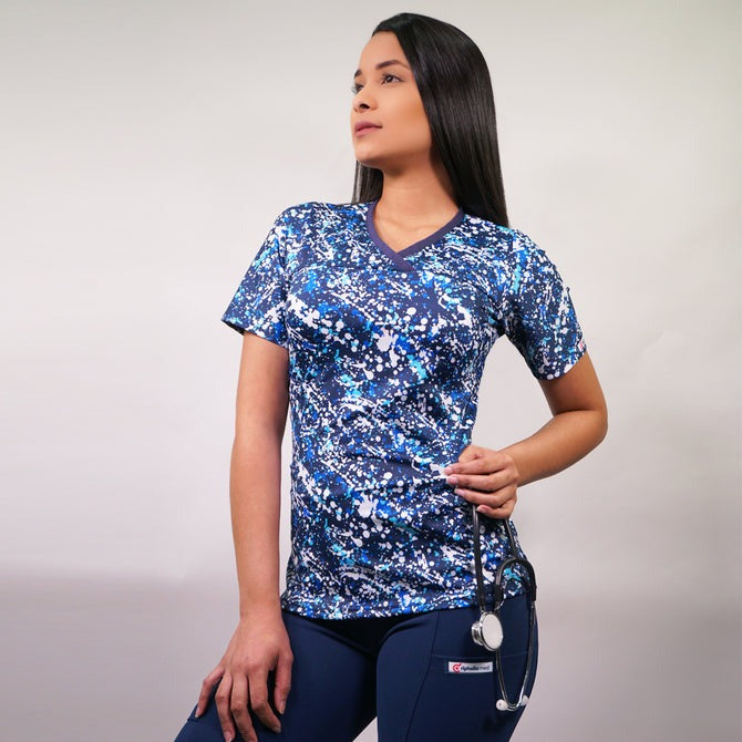 BLUSA DAMA RIPHOLIA ESTAMPADA  2166
