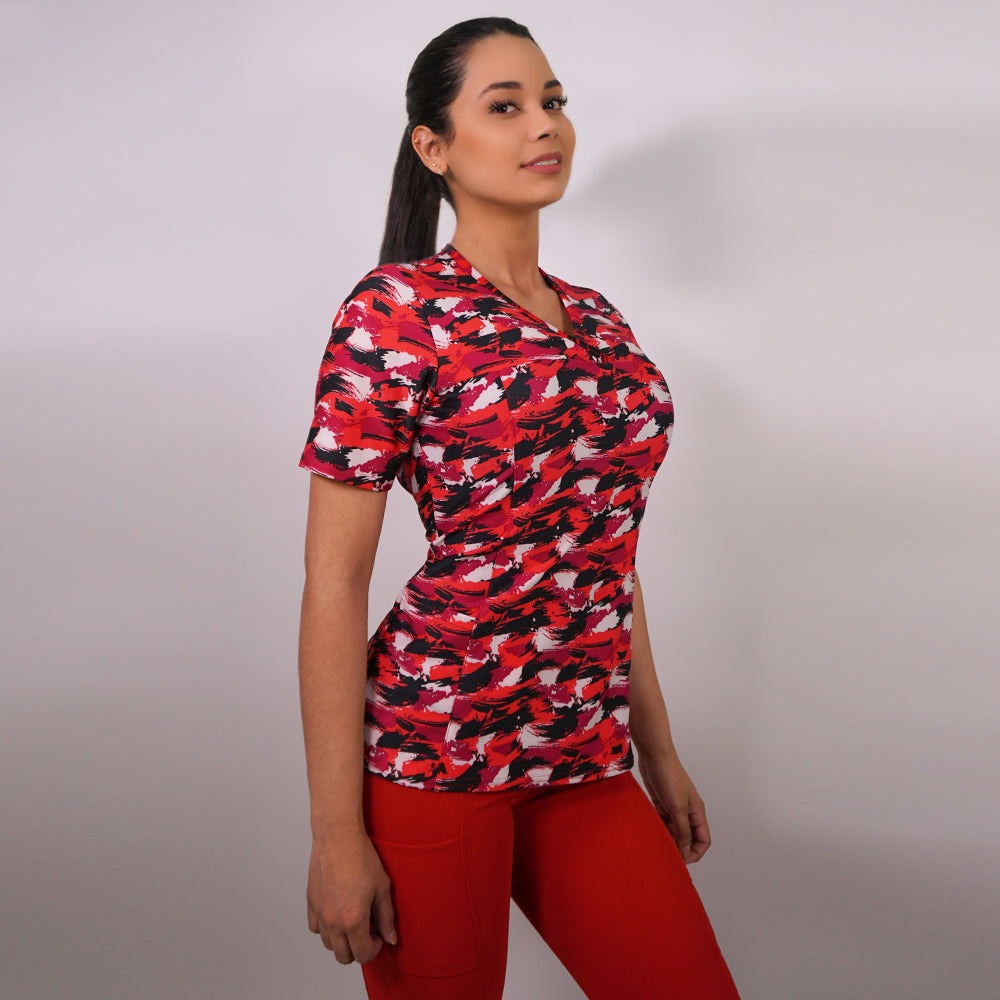 BLUSA DAMA RIPHOLIA ESTAMPADA  2395