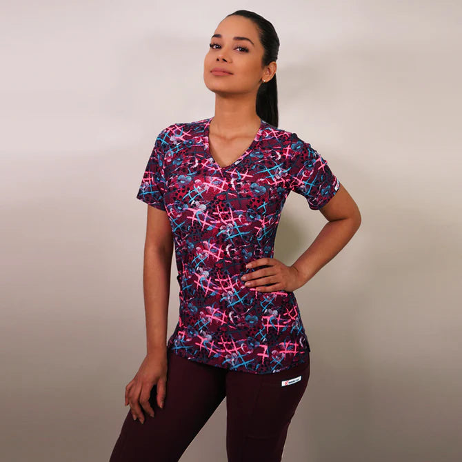 BLUSA DAMA RIPHOLIA ESTAMPADA 2397