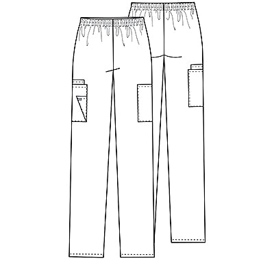 PANTALÓN UNISEX CHEROKEE 4200 REDW