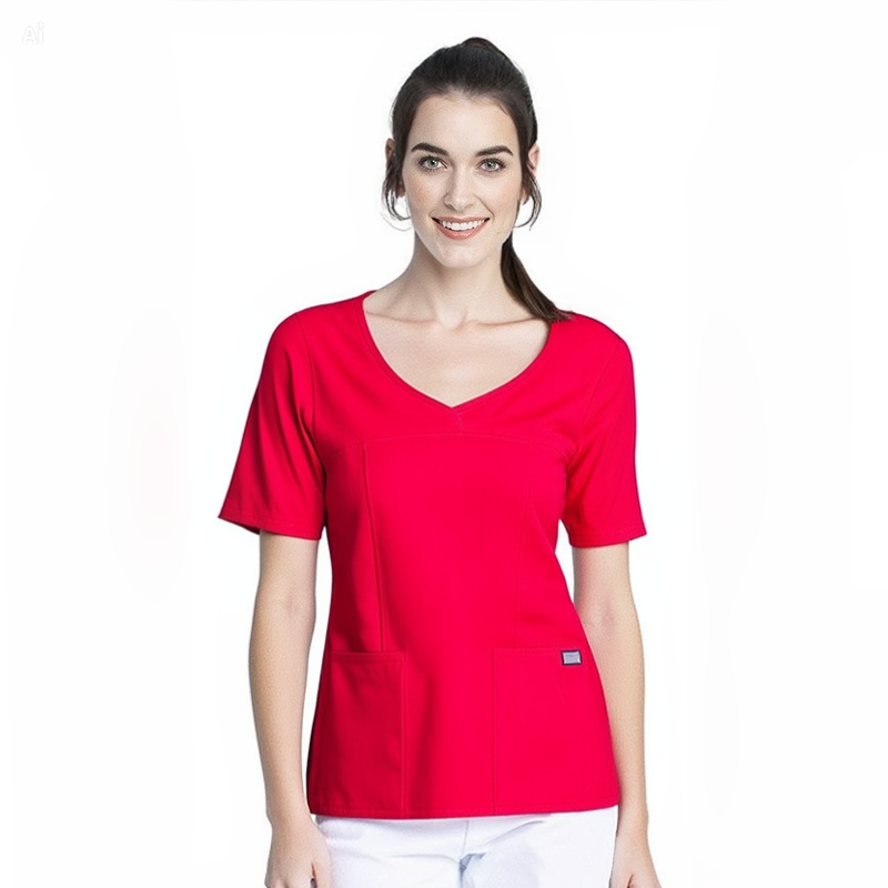 BLUSA DAMA CHEROKEE 4746 REDW