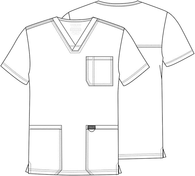 BLUSA VARON CHEROKEE WW670 BLK